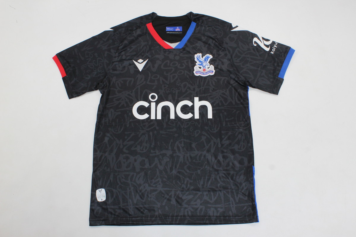 AAA Quality Crystal Palace 23/24 Third Black Soccer Jersey